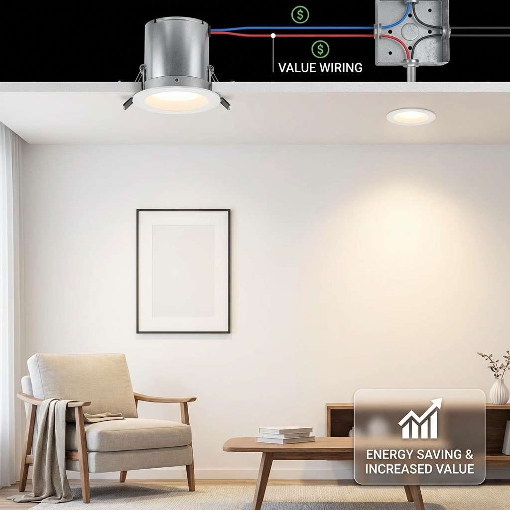 Recessed Lighting Installation Costs: Room-by-Room Pricing