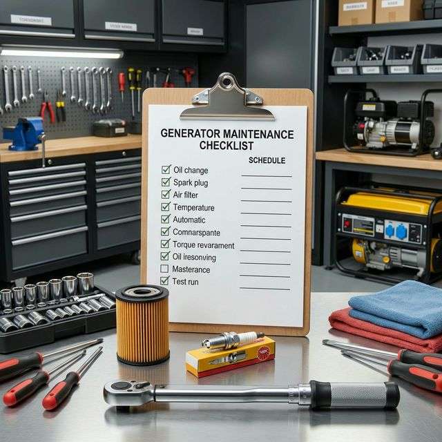 Backup Power Maintenance: Portable Generator Checklist vs. Zero-Maintenance Batteries