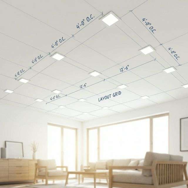 Recessed Lighting Layout Guide: Spacing, Placement & Design Tips