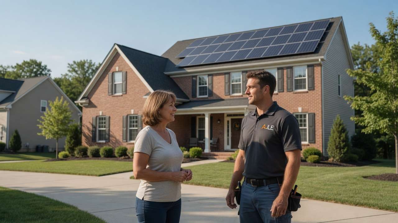 Residential Solar Installation in Fairfax