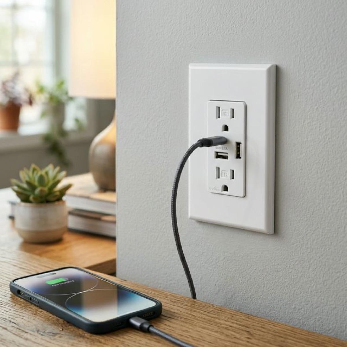 USB Outlet Installation in Adelphi