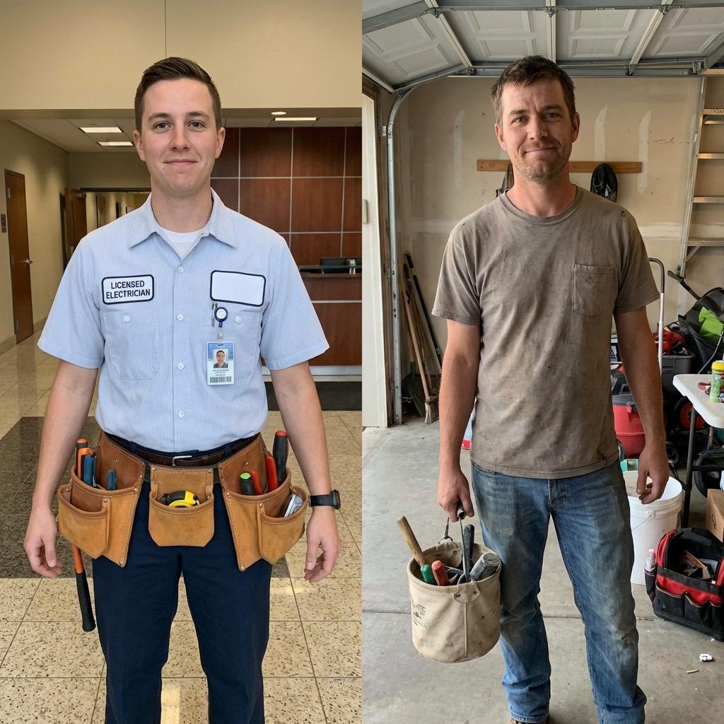 Licensed Electrician vs Handyman: When DIY or General Help Isn't Enough