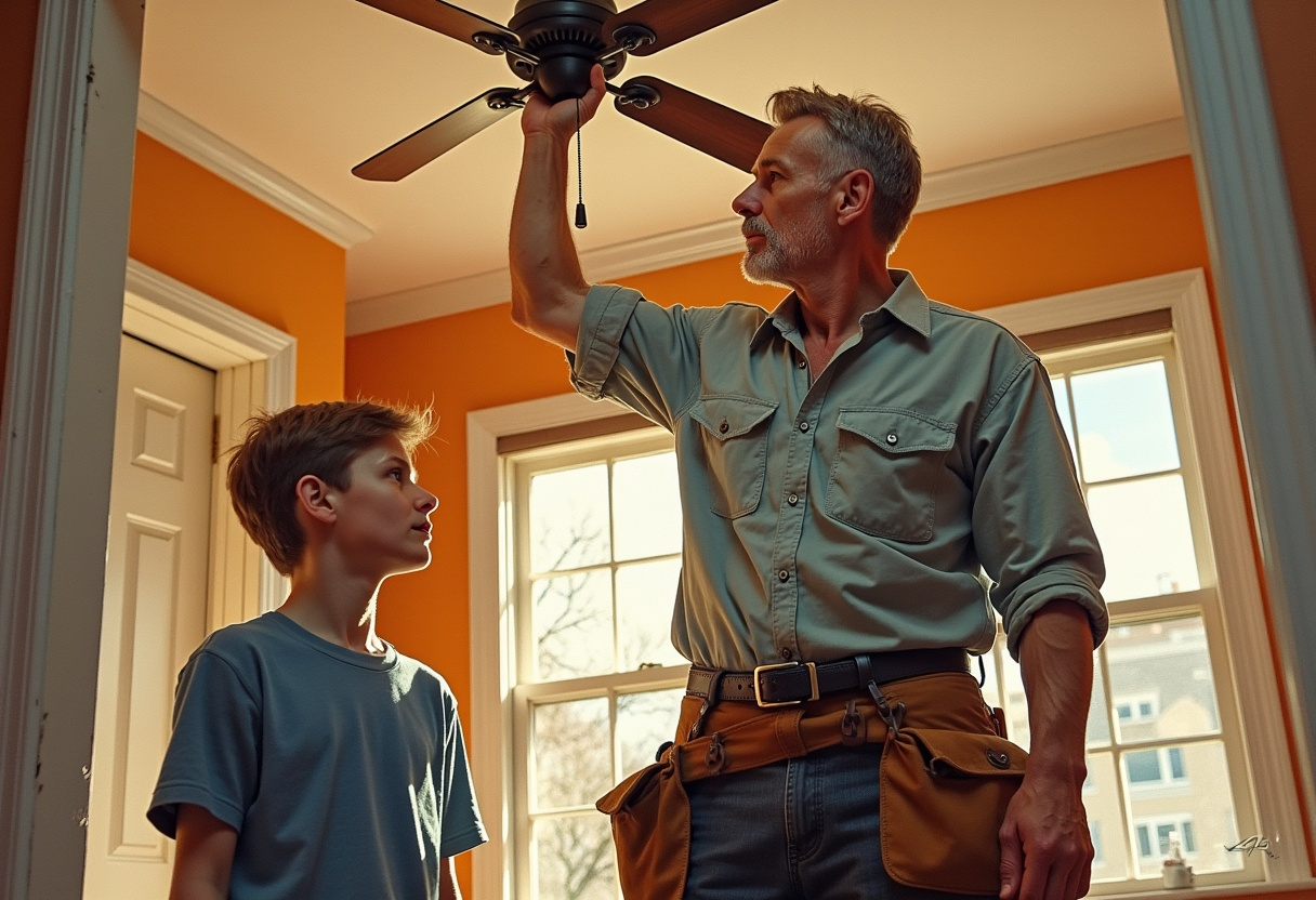 AJ Long Electric father and son electricians serving Northern Virginia, Fairfax County electrical services