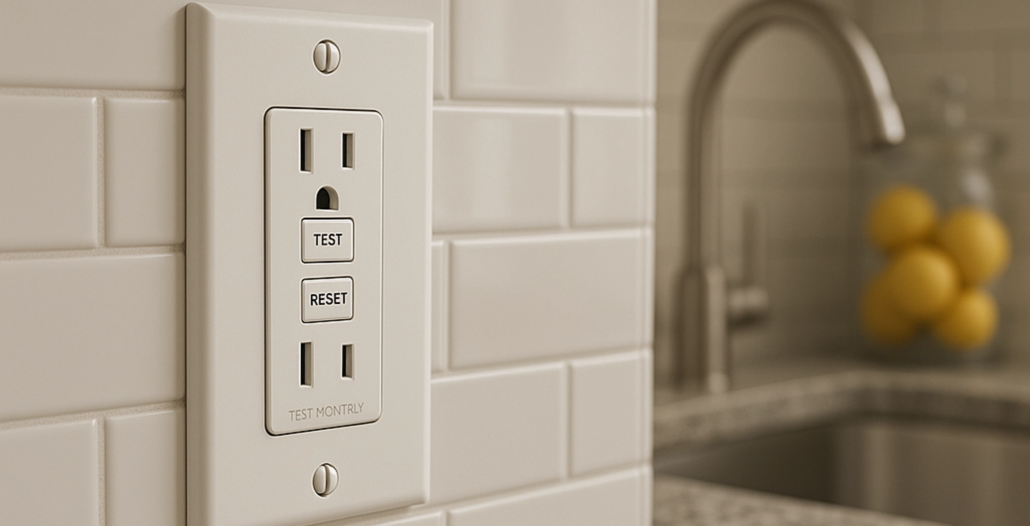 Kitchen electrical services - Northern Virginia GFCI outlet installation contractor