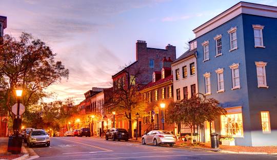 Townhome EV Charging Solution in Alexandria by licensed Alexandria VA electrical contractor