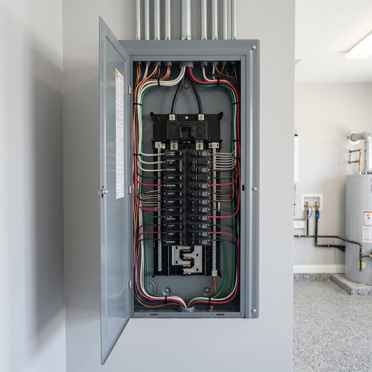 Completed electrical panel replacement - Northern Virginia licensed electrician