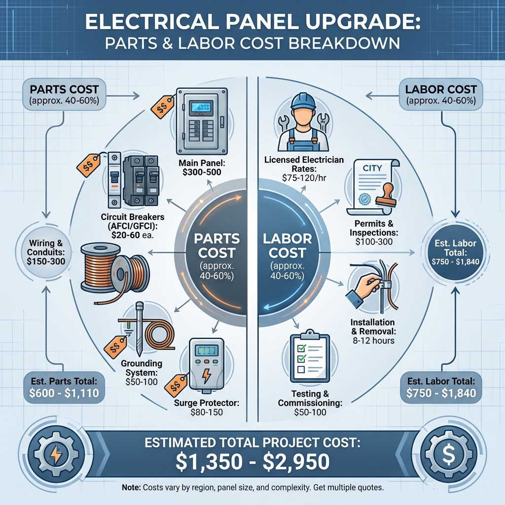 Electrical Panel Upgrade Cost… | AJ Long Electric