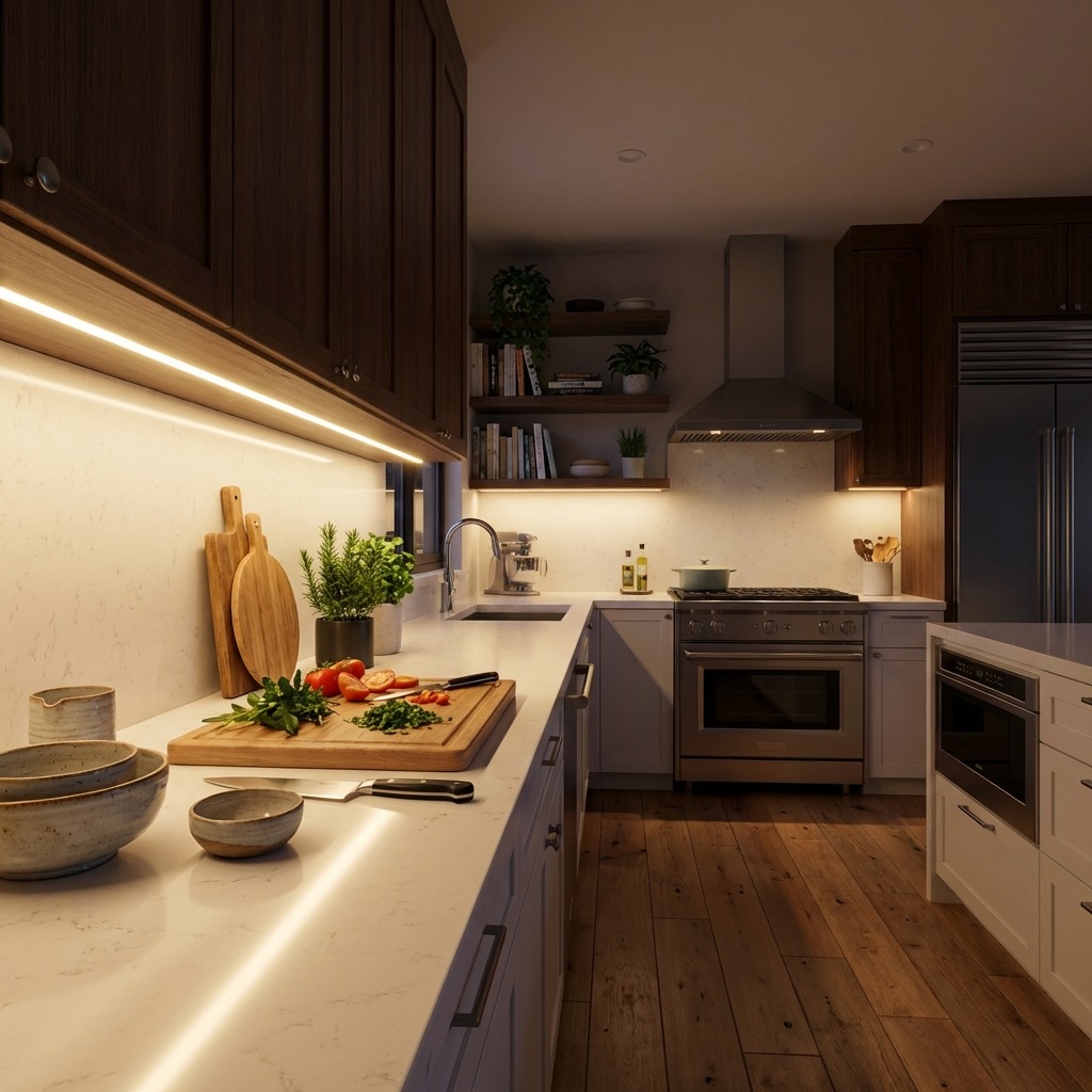 Under Cabinet Lighting Installation… | AJ Long Electric